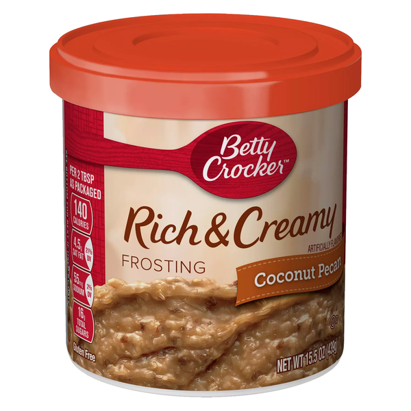 Betty Crocker Rich & Creamy Coconut Pecan Frosting 439g sold by American Grocer in the UK