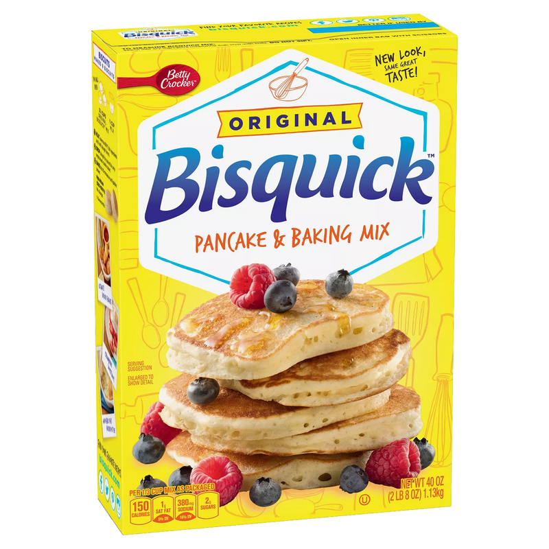 Betty Crocker Bisquick Original Pancake and Baking Mix 1.13kg sold by American Grocer in the UK
