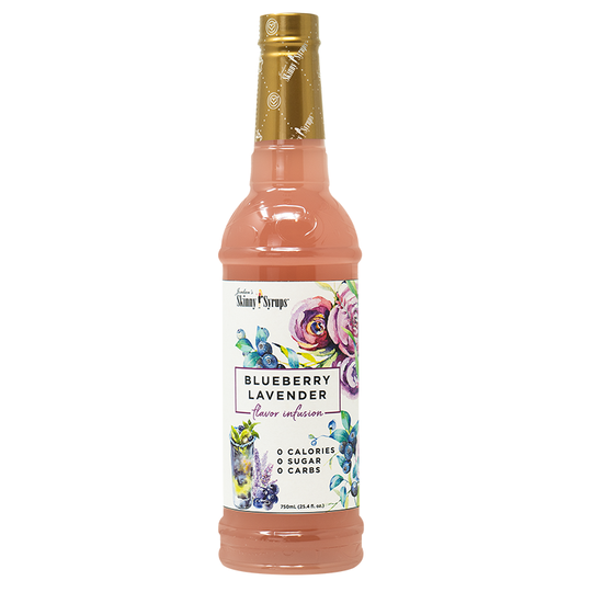 Skinny Sugar Free Blueberry Lavender Syrup 750ml