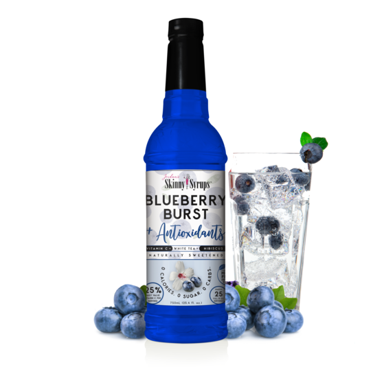 Jordan's Skinny Blueberry Burst + Antioxidants Syrup 750ml