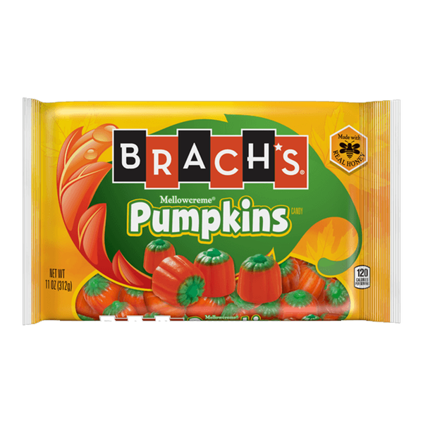 Brach's Mellowereme Pumpkin Candy 312g sold by American Grocer in the UK