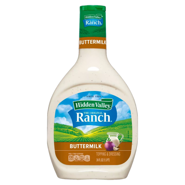 Hidden Valley Original Ranch Buttermilk Topping & Dressing 709ml (BBD : 13 June 2025)