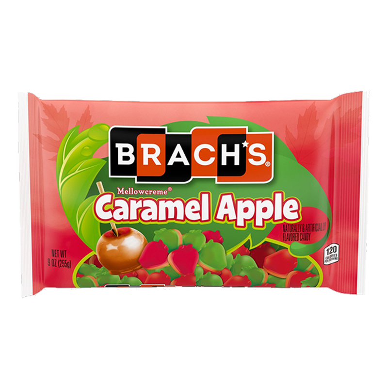 Brach's Mellowereme Apple Caramel Candy 255g (Best Before Date 04/2024)
