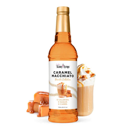 Skinny Sugar Free Caramel Macchiato Syrup 750ml