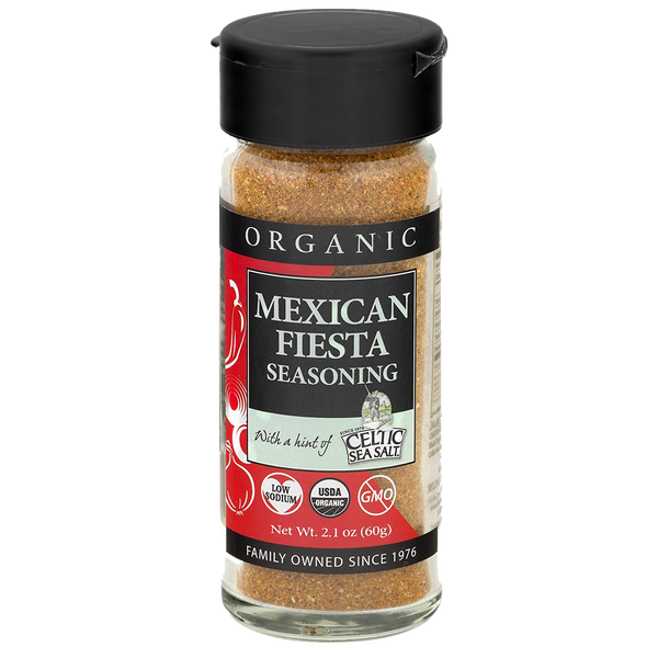 Celtic Sea Salt Organic Mexican Fiesta Seasoning 59g sold by American Grocer in the UK