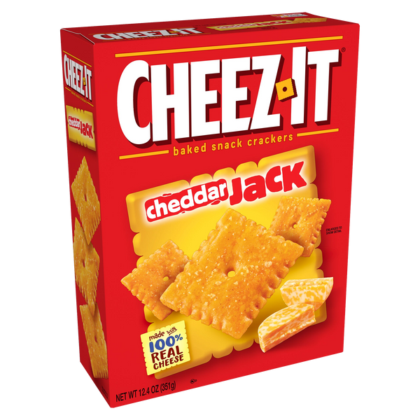 Cheez-It Cheddar Jack Baked Snack Crackers 351g sold by American Grocer in the UK