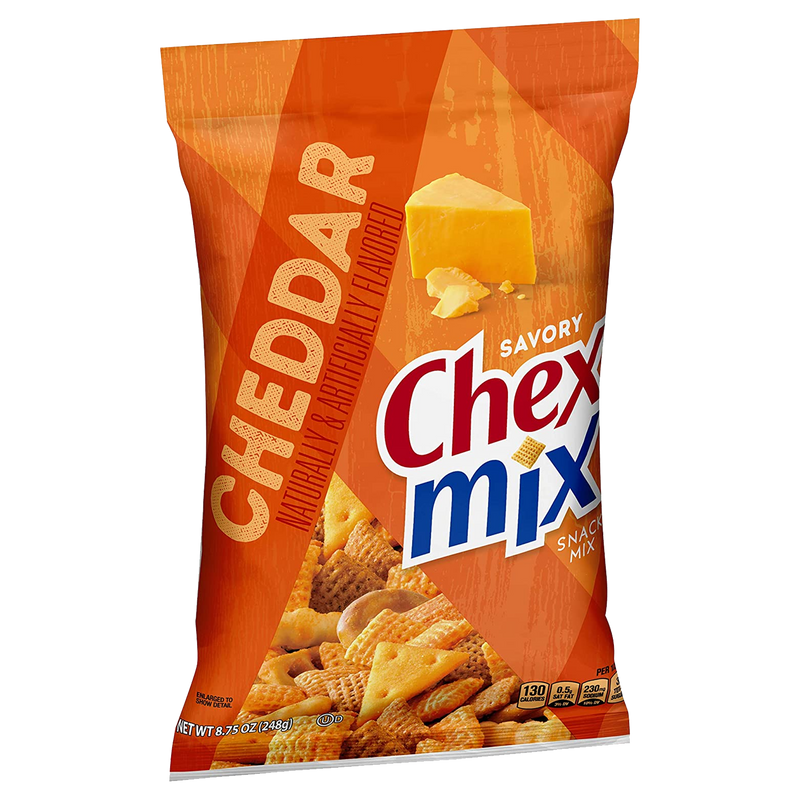 Chex Mix Savory Cheddar Snack Mix 248g sold by American Grocer in the UK