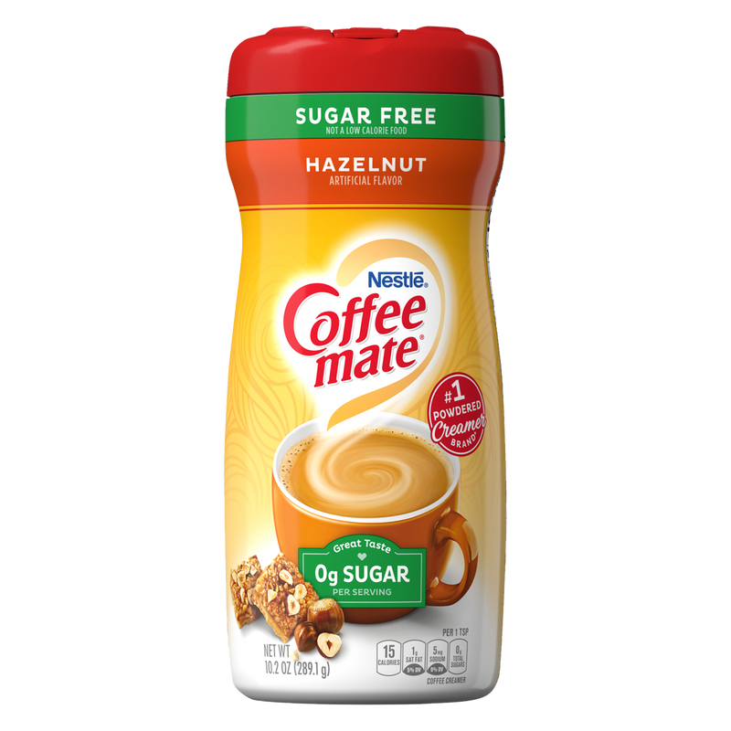 Nestle Coffee Mate Sugar Free Hazelnut Coffee Creamer 289.1g