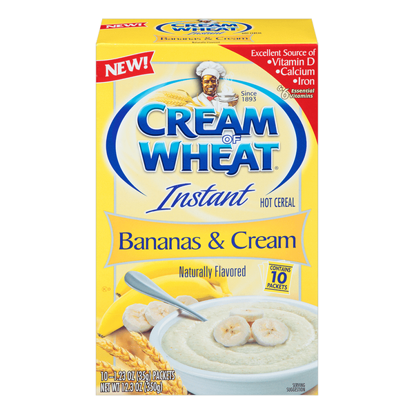 Cream of Wheat Instant Bananas & Cream Hot Cereal 350g sold by American grocer Uk