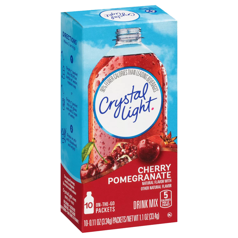 Crystal Light On The Go Cherry Pomegranate Drink Mix 33.4g sold by American grocer Uk