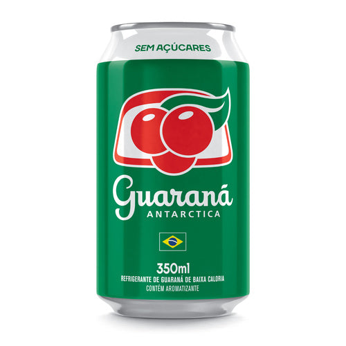 Guarana Antarctica Sugar Free Original Soda 350ml (Best Before Date 08/11/2023)