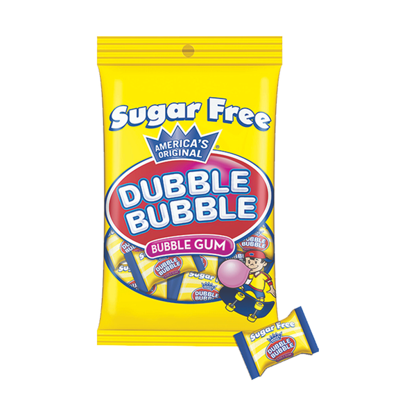 Dubble Bubble Sugar Free Original Bubble Gum Twist 92g sold by American grocer Uk