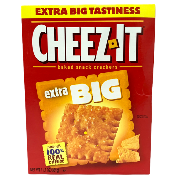 Cheez-It Extra Big Baked Snack Crackers 331g  sold by American Grocer in the UK