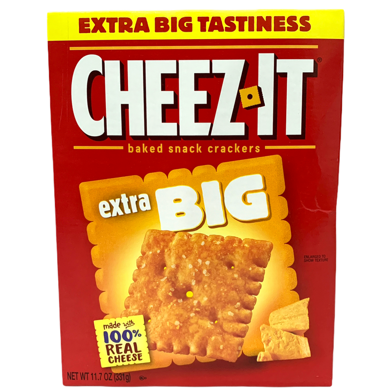 Cheez-It Extra Big Baked Snack Crackers 331g  sold by American Grocer in the UK