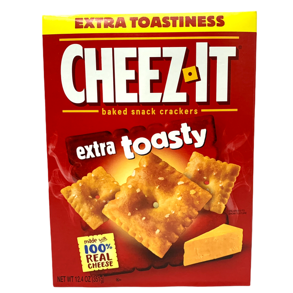 Cheez-It Extra Toasty Baked Snack Crackers 351g  sold by American Grocer in the UK