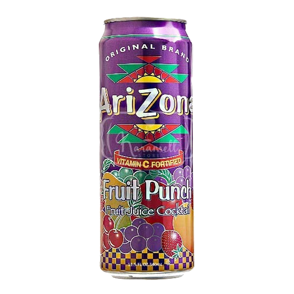 Arizona Fruit Punch Fruit Juice Cocktail Slim Cans 340ml sold by American Grocer in the UK