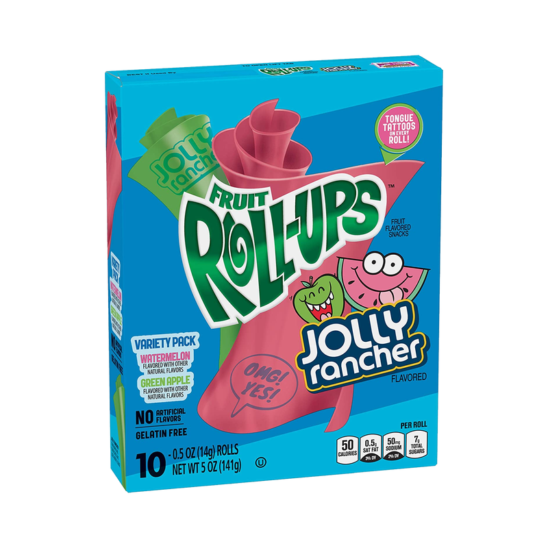 Fruit Roll-Ups Variety Pack Jolly Rancher Flavoured Snacks 141g