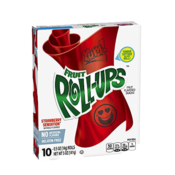 Fruit Roll-Ups Strawberry Sensation 141g