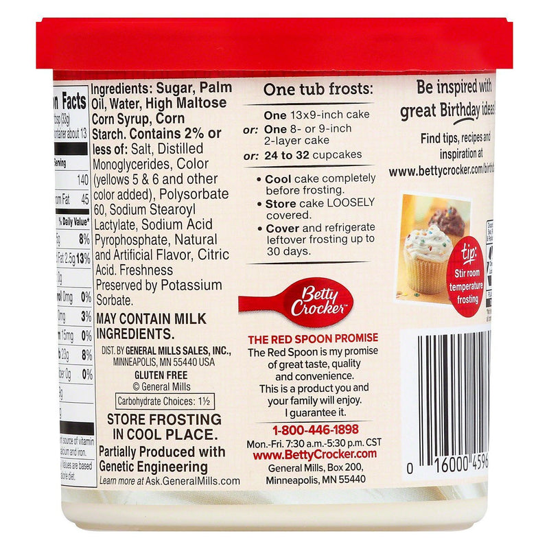 Betty Crocker Rich and Creamy Cream Cheese Frosting 453g sold by American Grocer in the UK