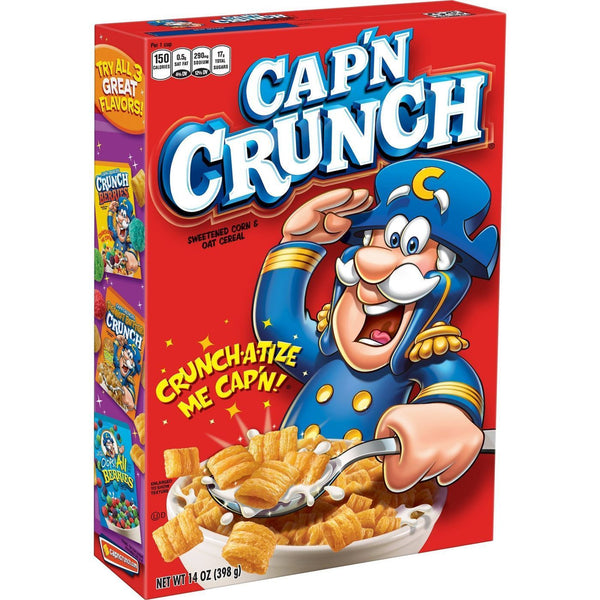 Quaker Cap'n Crunch Original Cereal 360g