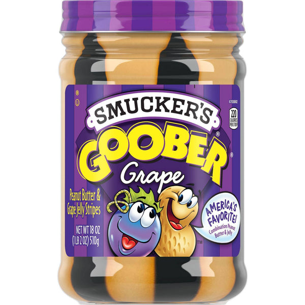 Smucker's Goober Grape Peanut Butter Jellies 510g