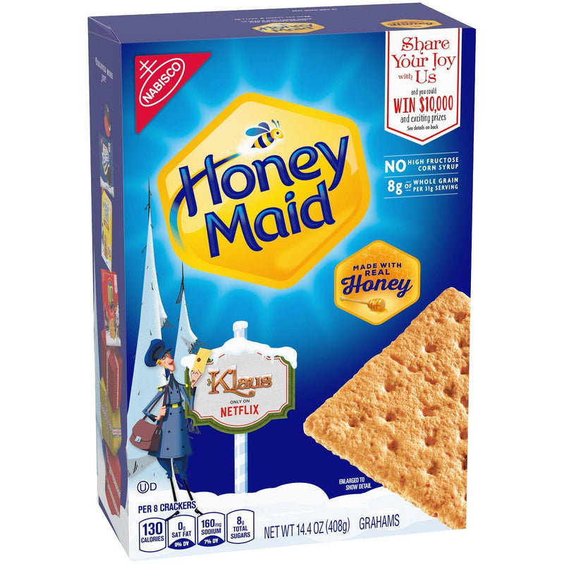 Nabisco Honey Maid Honey Graham Crackers 408g