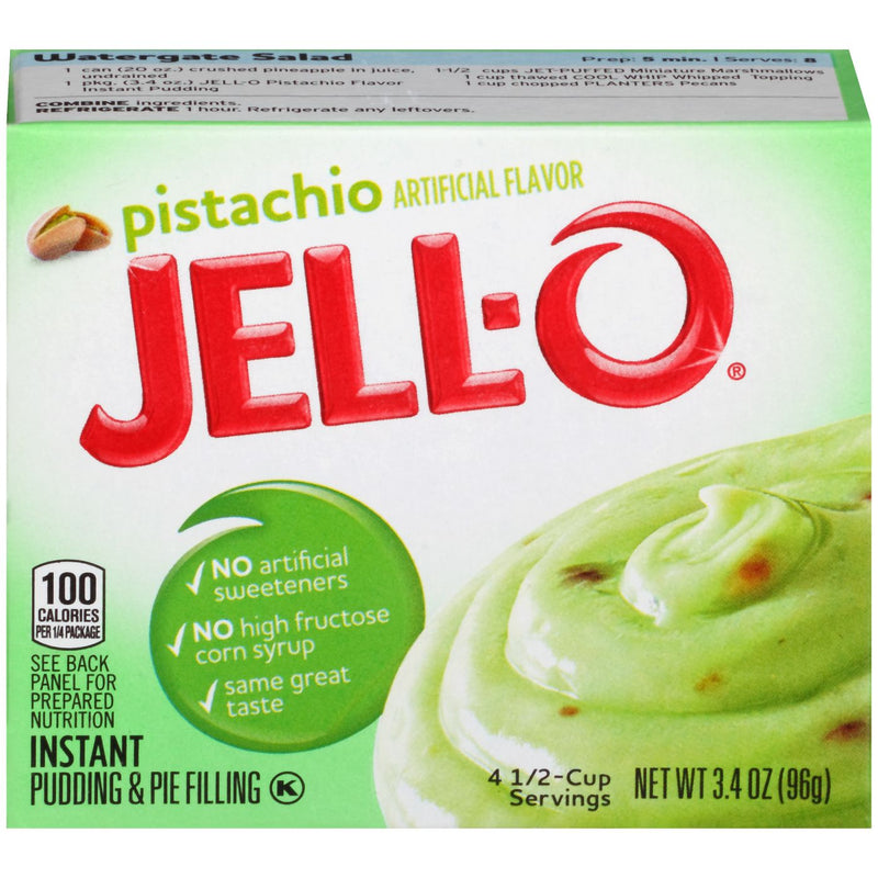 Jell-O Instant Pistachio Pudding & Pie Filling 96g