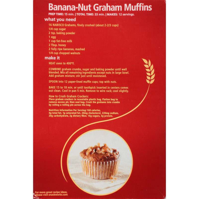 Nabisco Grahams Original Cracker 408g (little Bit Box Damage)