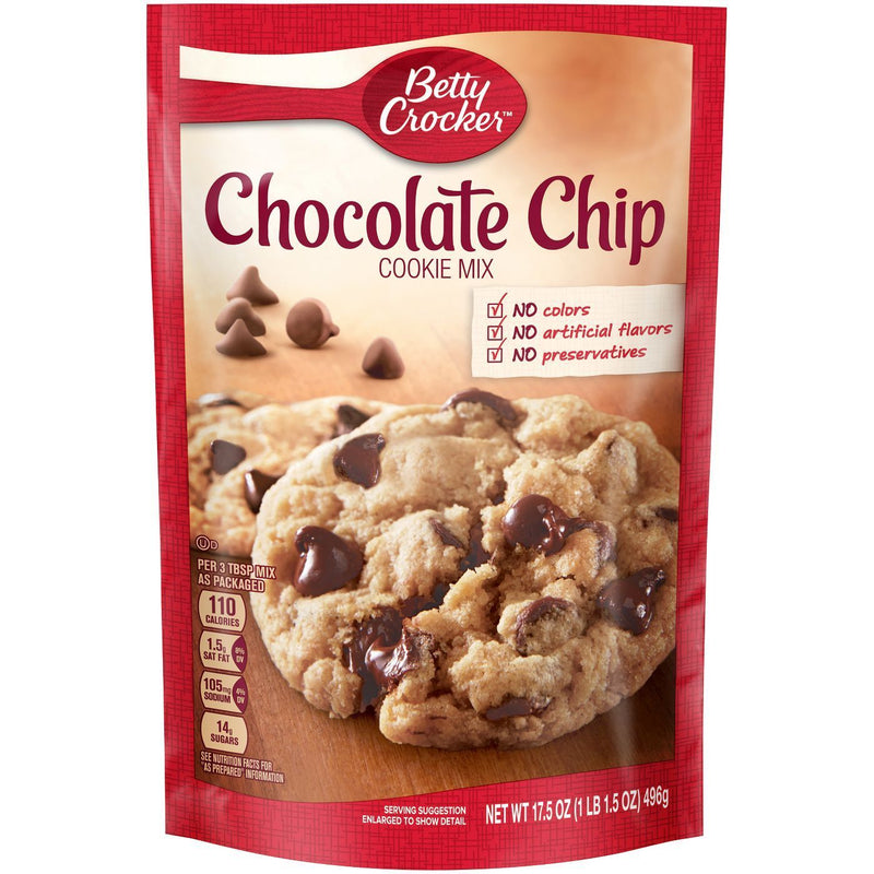 Betty Crocker Chocolate Chip Cookie Mix 496g sold by American Grocer in the UK