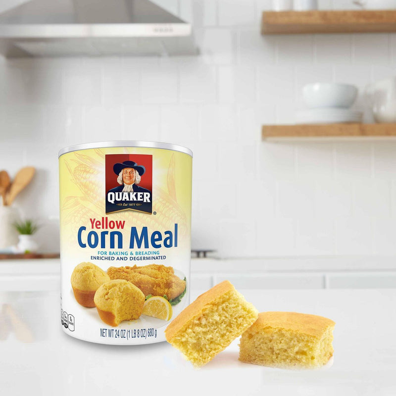 Quaker Yellow Corn Meal 680g