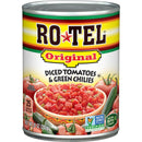 Ro-Tel Original Diced Tomatoes & Green Chilies 283g (Dented)