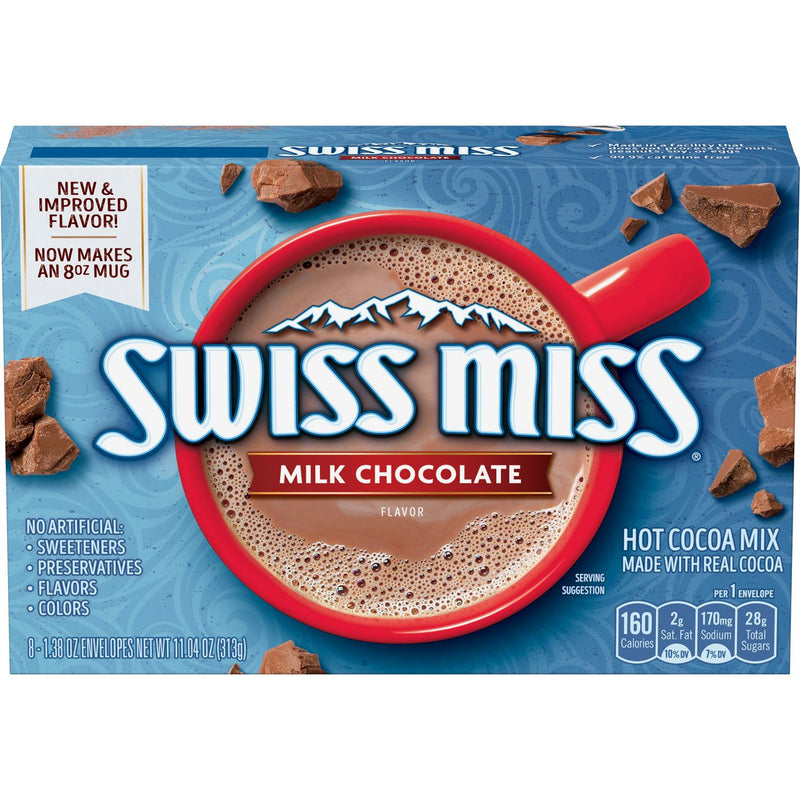 Swiss Miss Milk Chocolate Hot Cocoa Mix 313g (Best Before Date 23/11/2023)