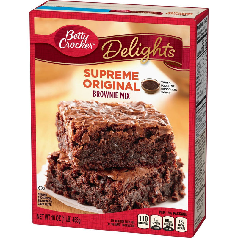 Betty Crocker Supreme Original Brownie Mix 453g sold by American Grocer in the UK