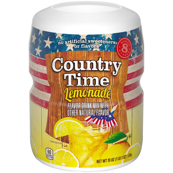 Country Time Lemonade Drink Mix 538g sold by American grocer Uk