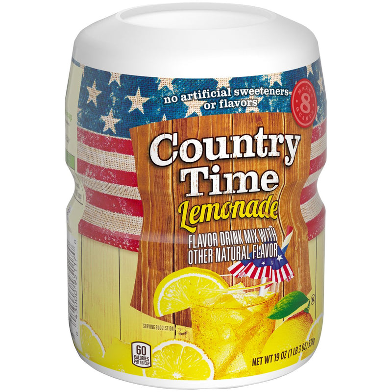 Country Time Lemonade Drink Mix 538g sold by American grocer Uk