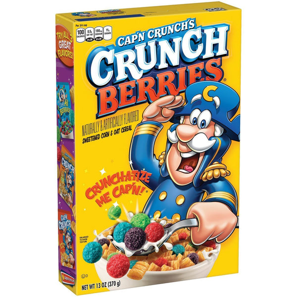 Quaker Cap'n Crunch Crunch Berries Cereal 334g