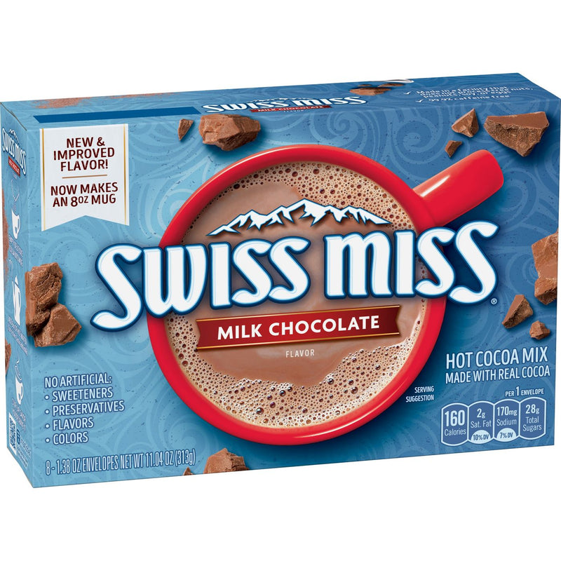 Swiss Miss Milk Chocolate Hot Cocoa Mix 313g (Best Before Date 23/11/2023)