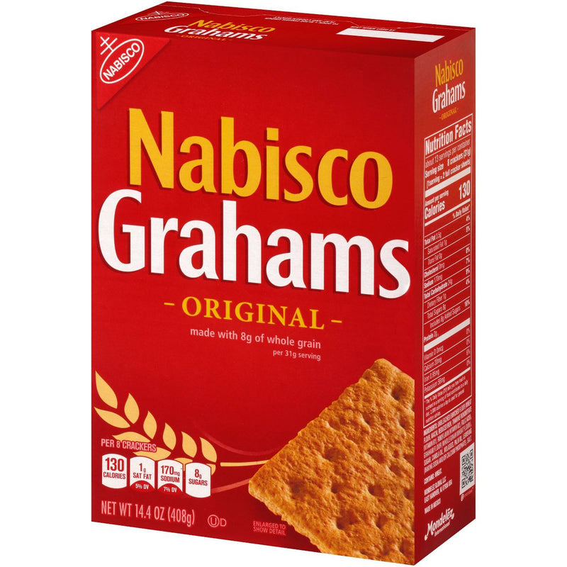 Nabisco Grahams Original Cracker 408g (little Bit Box Damage)