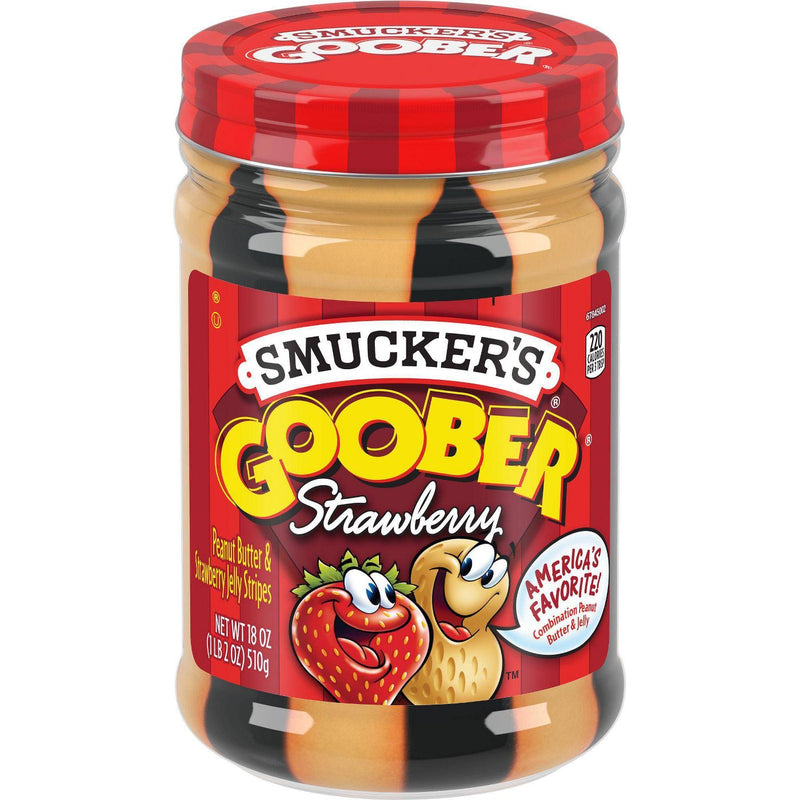 Smucker's Goober Strawberry Peanut Butter Jellies 510g