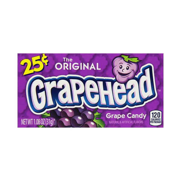 Grapehead The Original Grape Candy 23g