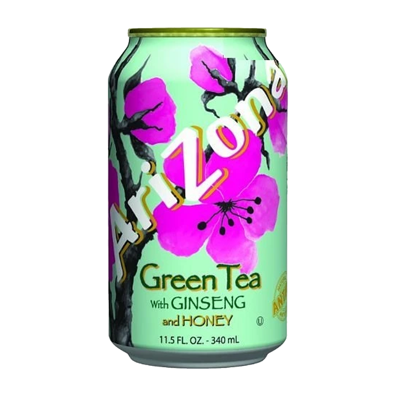 Arizona Green Tea with Ginseng and Hone sold by American Grocer in the UKy (12 x 340ml) sold by American Grocer in the UK