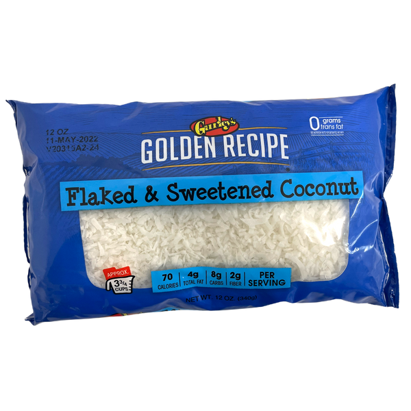 Gurley's Golden Recipe Flaked & Sweetened Coconut 340g