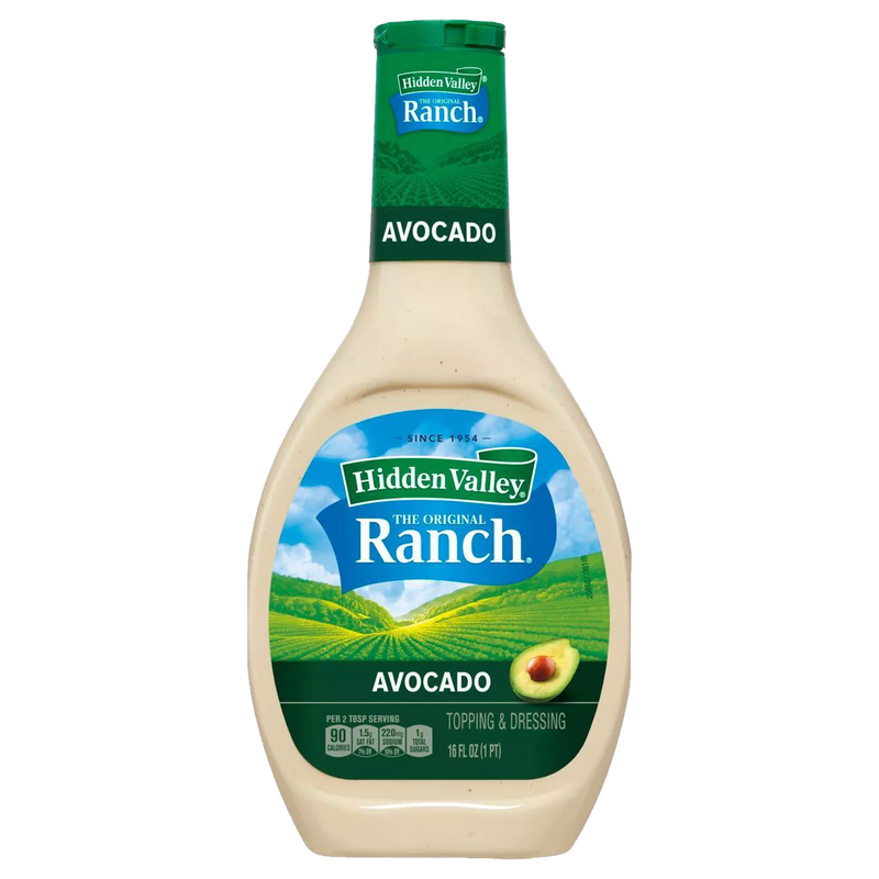 Hidden Valley The Original Ranch Avocado Dressing & Topping 473ml