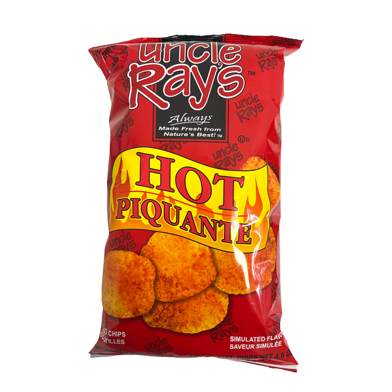 Uncle Ray's Hot Potato Chips 127.5g