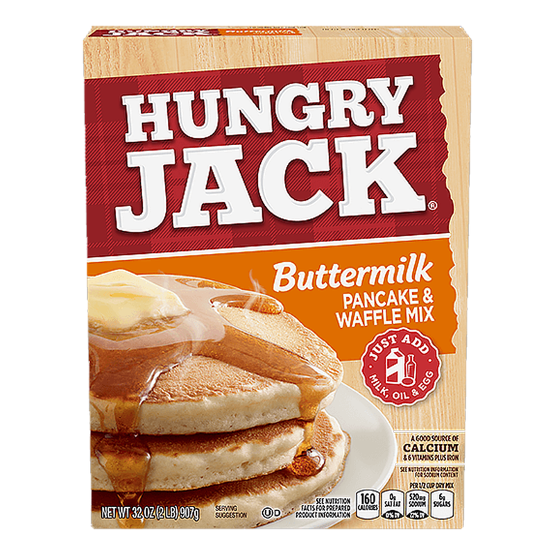 Hungry Jack Buttermilk Pancake & Waffle Mix 907g