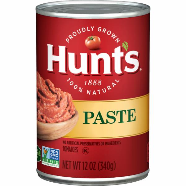 Hunt's 100% Natural Tomato Paste 340g