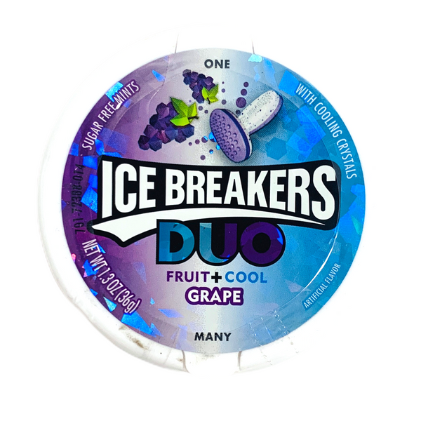 Ice Breakers Duo Grape Sugar Free Mints 36g