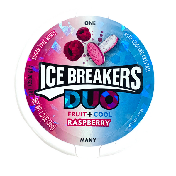Ice Breakers Duo Raspberry Sugar Free Mints 36g