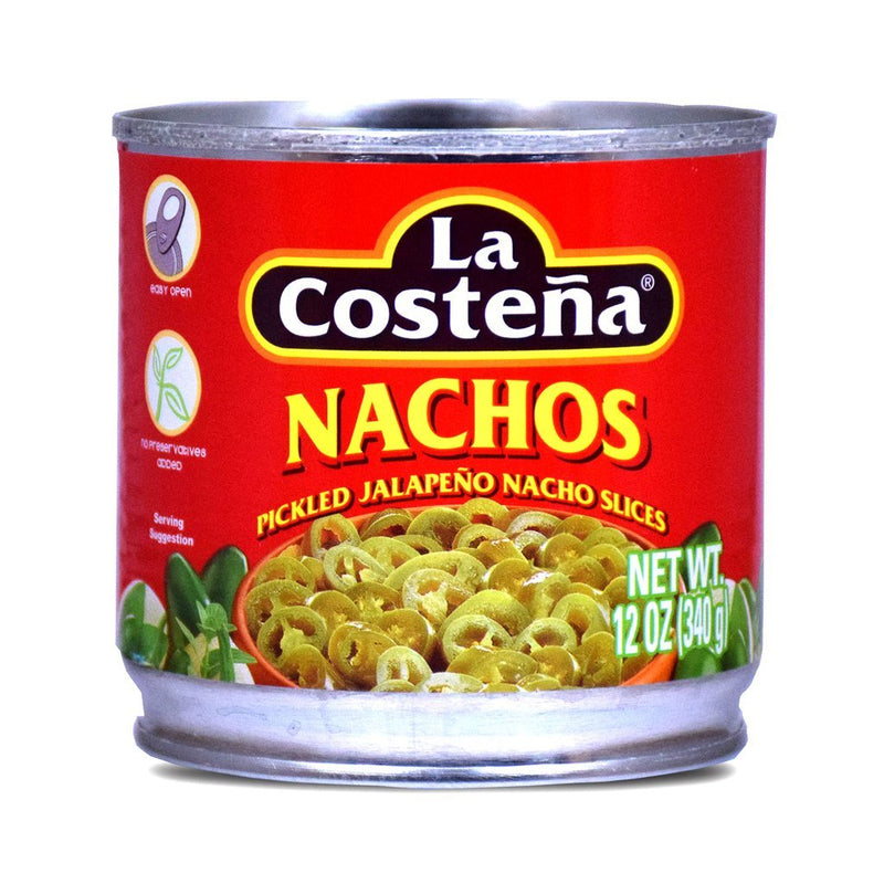 La Costena Nachos Pickled Jalapeno Nacho Can 340g