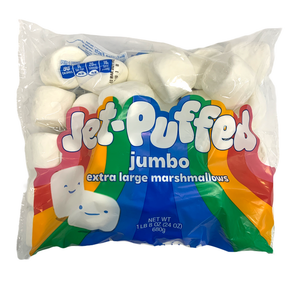 Kraft Jet-Puffed Jumbo Extra Large Marshmallows 680g (Best Before Date 10/05/2024)